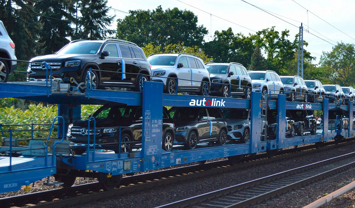 Autolink LAAERS vehicle transport wagon