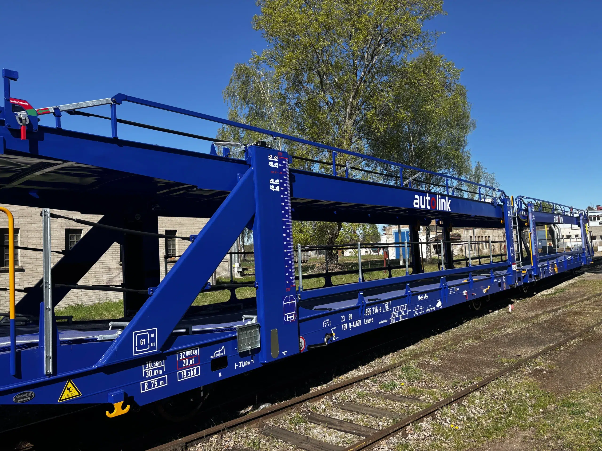 Autolink LAAERS rail vehicle transport